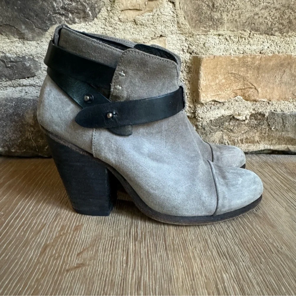 🔥SUEDE Moto boots 🔥 sz 6 Rag & Bone Harlow price is firm!